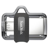 Flash Drive Sandisk Ultra Dual 128 Gb, OTG, USB 3.0 Black