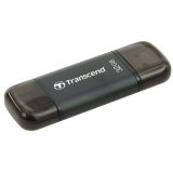 Flash Drive Transcend JetDrive Go 300 32GB, Lightning/USB 3.1 Black
