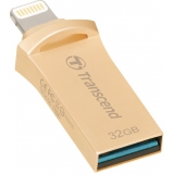 Флешка Transcend  JetDrive Go 500 32GB Gold (TS32GJDG500G)