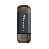 Флеш-память Transcend JetDrive Go 300 64GB, Lightning/USB 3.1 Black
