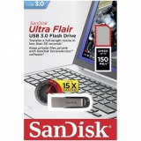 Флеш-памятьs SANDISK Ultra Flair 256 Gb USB 3.0 Black