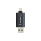 Флеш-память Transcend  JetDrive Go 300 128GB, Lightning/USB 3.1 Black