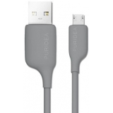 Кабель Puridea L02 - Micro USB - 1.2m Grey