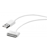 Кабель Trust 30-pin cable for Apple - 1M White