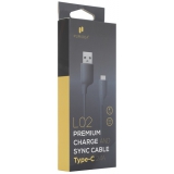 Кабель Puridea L02 - TYPE-C - 1.2m Grey