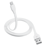 Плоский кабель Trust Urban Revolt LIGHTNING CABLE 1M WHITE